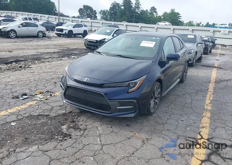 2021 Toyota Corolla Se from USA, damaged, VIN 5YFS4MCE7MP097608